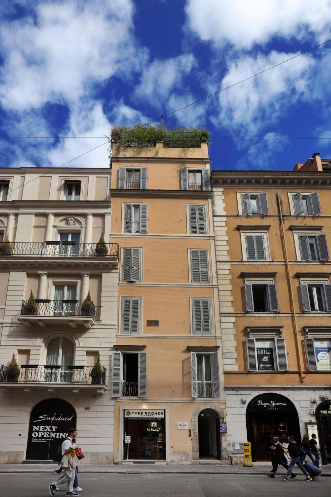 Nsm 71Viadelcorso Appartamento Con Terrazzo โรม ภายนอก รูปภาพ